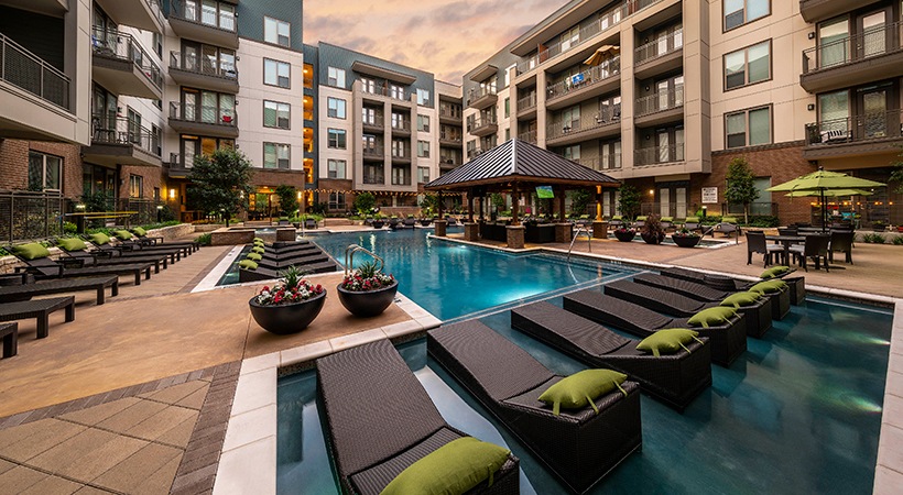 the pool at The Ash at Branch